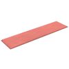 vidaXL Paneles de pared 12 uds terciopelo rosa 60x15 cm 1,08 m²
