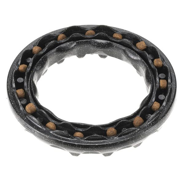 Ferplast Juguete dental para perros Smile negro grande 20x18x4 cm