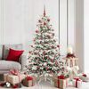 vidaXL &Aacute;rbol de Navidad artificial con ramas articuladas 180 cm