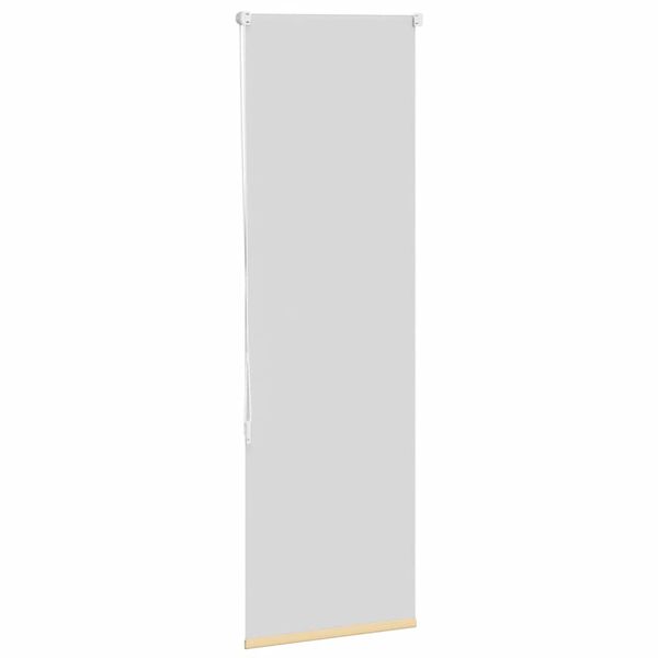 vidaXL Estor Enrollable Opaco Beige 55x150 cm Tela Ancho 50,7 cm