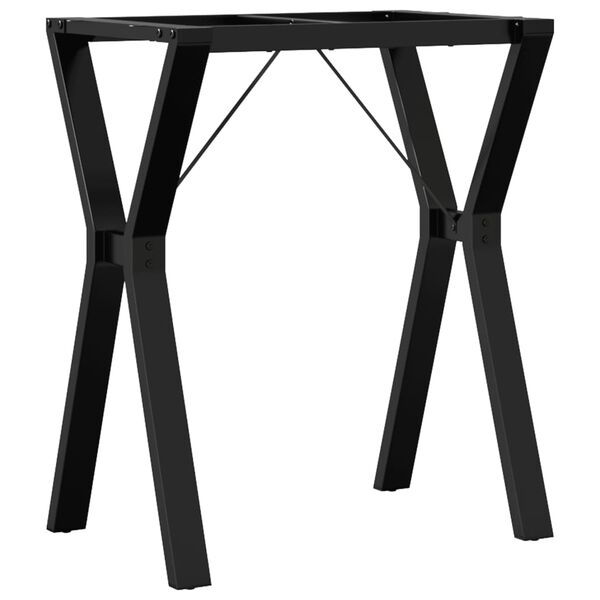 vidaXL Patas de mesa de comedor estructura Y acero 60x40x73 cm