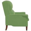 vidaXL sill&oacute;n Verde claro 76 x 94 x 102 cm Terciopelo