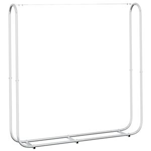 vidaXL Le&ntilde;ero acero galvanizado 150x25x150 cm