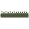 vidaXL Bordes para c&eacute;sped 10 uds. 103 x 0,05 x 22 cm Acero Verde oliva