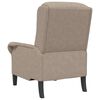 vidaXL sill&oacute;n Taup&eacute; 76 x 94 x 102 cm Microfibra