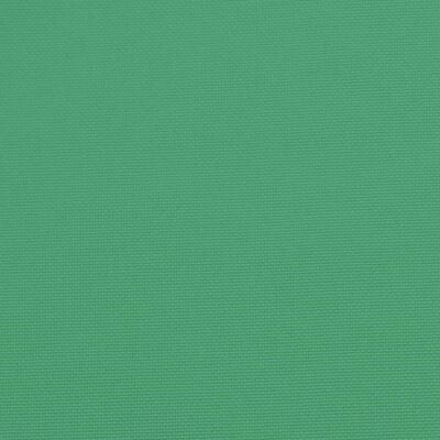 vidaXL Cojines de banco de jardín 2 uds tela Oxford verde 150x50x7 cm