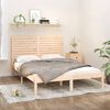 vidaXL Estructura de cama de madera maciza 140x200 cm