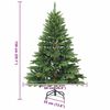 vidaXL &Aacute;rbol de Navidad artificial con 150 LED Verde 150 cm PE y PVC