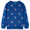 Sudadera infantil azul oscuro 140