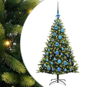vidaXL &Aacute;rbol de Navidad Artificial Articulado 150 LEDs Verde 120 cm