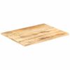 vidaXL Superficie de mesa madera maciza de mango 25-27 mm 90x70 cm