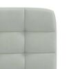 vidaXL Sillas de comedor giratorias 6 uds terciopelo gris claro