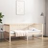 vidaXL Sofá cama sin colchón madera maciza de pino 90x200 cm