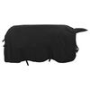 vidaXL Manta para Caballo Negro 145 cm Poli&eacute;ster