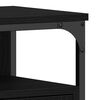 vidaXL Gabinete de Lavabo para Ba&ntilde;o Roble negro 80 x 30 x 60 cm