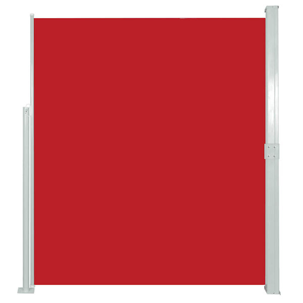 vidaXL Toldo lateral retr&aacute;ctil 160x500 cm rojo