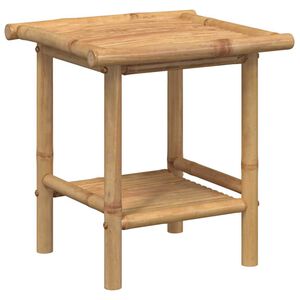 vidaXL Mesa de centro de bamb&uacute; 45x45x45 cm