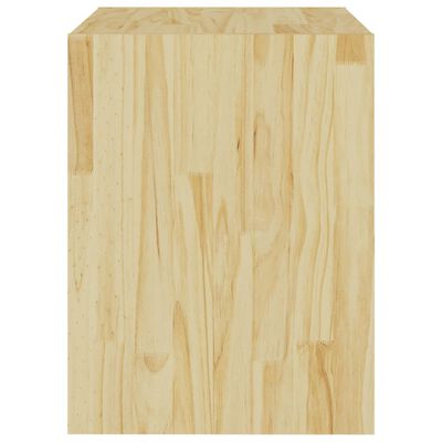 vidaXL Mesitas de noche 2 uds madera maciza de pino 40x30,5x40 cm
