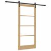 vidaXL Puerta Corredera ORKDAL Natural 93 x 202 cm