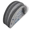 vidaXL Banda de lija 30 pzas 10 x 60/80/120 grano 10mm x 330 mm