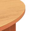 vidaXL Mesa de Café 2 pcs Marrón cera Madera maciza de pino