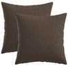 vidaXL Coj&iacute;n con almohada HEERLEN 2 uds. Topo Tela