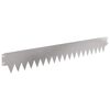 vidaXL Borde de C&eacute;sped 30 pcs 103 x 15 cm metal Plateado