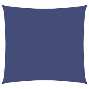 vidaXL Toldo de vela cuadrado tela Oxford azul 7x7 m