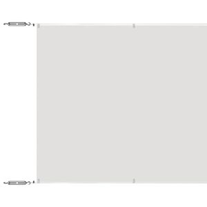 vidaXL Toldo vertical blanco 60x800 cm tela oxford