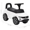 vidaXL Coche correpasillos Volkswagen T-Roc blanco