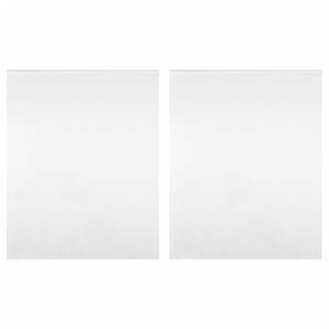 vidaXL L&aacute;minas espejo para ventana autoadhesivas 2 uds 45x150 cm PET