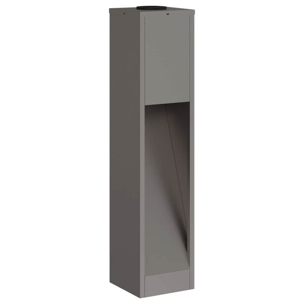 vidaXL Luz de Sendero LED Solar 2 pcs Bronce Acero autopatinable