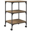 vidaXL Soporte para Impresora Roble artisan 50 x 41 x 75 cm
