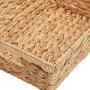 vidaXL Cestas de Almacenamiento 2 pcs Natural 38 x 28 x 15 cm