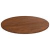 vidaXL Tablero de mesa redonda madera de roble marr&oacute;n oscuro &Oslash;50x1,5cm