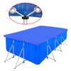 vidaXL Cubierta de piscina rectangular PE 90 g/m2 400x207 cm
