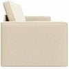 vidaXL Sof&aacute; cama 200cm Crema tela