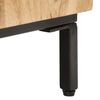 vidaXL Aparador de madera maciza de mango 60x35x77 cm