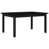 vidaXL Mesa de Caf&eacute; Roble Negro 70 x 50 x 36 cm Madera de ingenier&iacute;a
