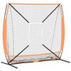 vidaXL Red de pr&aacute;ctica de b&eacute;isbol Manual 180 x 89,5 x 152,5 cm