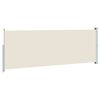 vidaXL Toldo lateral retr&aacute;ctil 160x500 cm crema