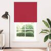 vidaXL Estor Enrollable Opaco Rojo 130x210 cm Tela Ancho 126,6 cm