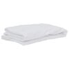 vidaXL Protector de colch&oacute;n impermeable blanco 120x200 cm