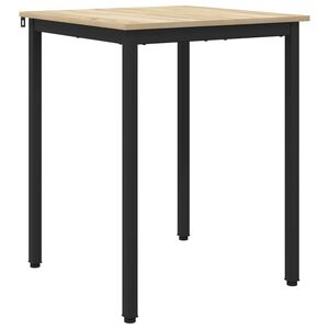vidaXL Mesas de comedor 60 x 60 x 75 cm Madera de ingenier&iacute;a Cuadrado