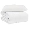 vidaXL Edred&oacute;n de Verano con almohada 2 uds. Microfibra