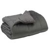 vidaXL Edred&oacute;n de Invierno 155 x 220 cm Invierno Gris Claro