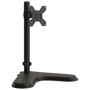 vidaXL Soporte para monitor acero negro VESA 75/100 mm