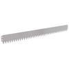 vidaXL Borde de C&eacute;sped 50 uds. 103 x 10 cm Stainless Steel Plateado