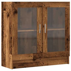 vidaXL Estanter&iacute;a madera ingenier&iacute;a madera envejecida 82,5x30,5x80 cm