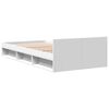 vidaXL Cama con caj&oacute;n madera de ingenier&iacute;a blanca 90x190 cm
